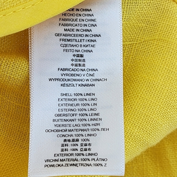 Michael Michael Kors Women's Ruched Sleeve 100% Linen Blazer - 8 - Picture 5 of 5